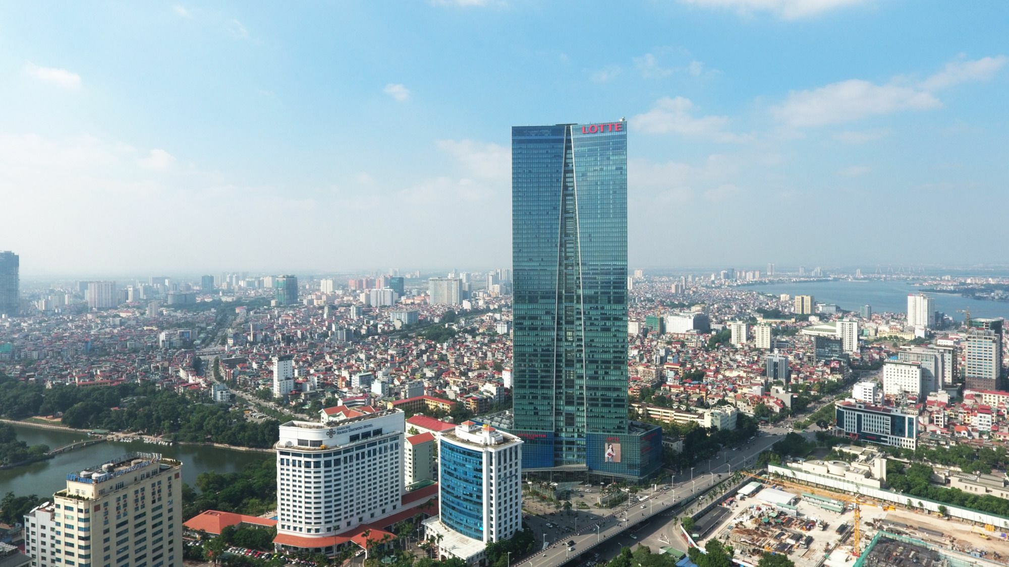 Lotte The Residence Hanoi Buitenkant foto